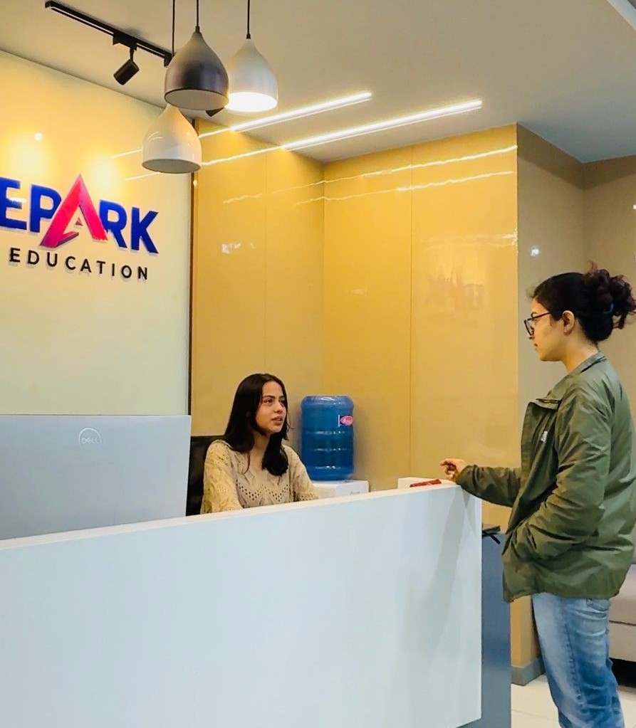 Students studying abroad